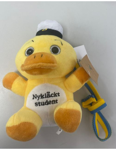 STUDENTNALLE NYKLÄCKT ANKA
