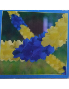 GIRLANG GUL BLÅ 2,5M