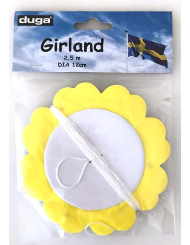 GIRLANG GUL BLÅ 2,5M