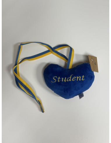 STUDENTNALLE BLÅTT HJÄRTA