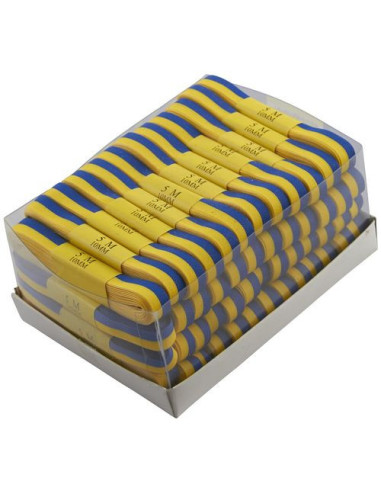 SIDENBAND BLÅ GUL 10mm