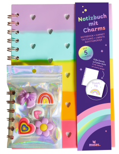 ANTECKNINGSBOK CHARMS