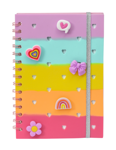 ANTECKNINGSBOK CHARMS