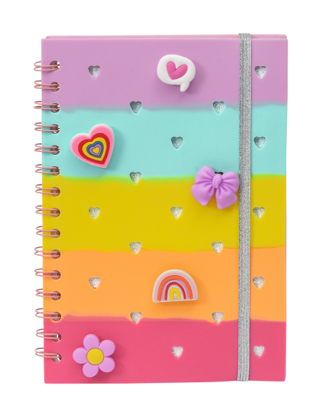 ANTECKNINGSBOK CHARMS