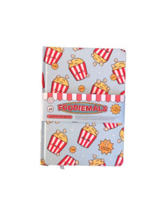 ANTECKNINGSBOK POPCORN A5