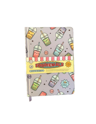 ANTECKNINGSBOK BUBBLETEA A5