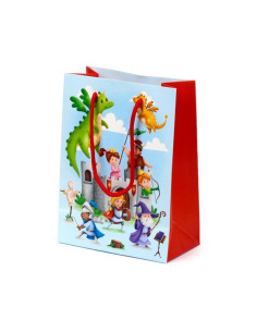 PRESENTPÅSE MEDIUM KNIGHT DRAGON 2