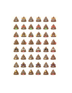 STICKERS EMOJI POOP