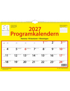 2027 PROGRAMKALENDERN