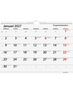 2027 PROGRAMKALENDERN 2
