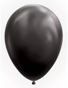BALLONGER SVART 30CM 10P