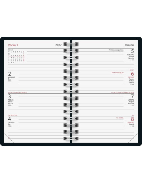 2027 Classico Monstera | Elegant Almanacka med Tropisk Design