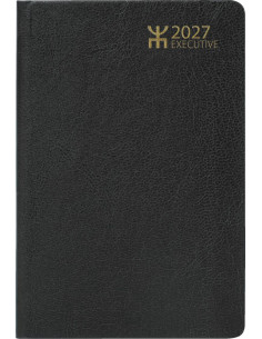 2027 EXECUTIVE SVART KONSTLÄDER