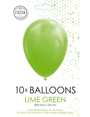 BALLONGER 10P LIME