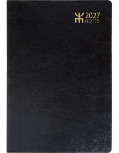 2027 NOTES SVART KONSTSKINN