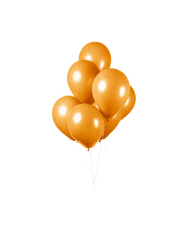 BALLONGER ORANGE 30CM 10P