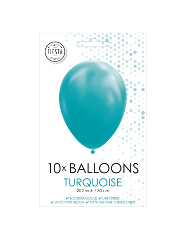 BALLONGER TURKOS 30CM 10P