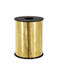 PRESENTSNÖRE METALLIC GULD 458M