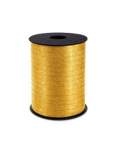 PRESENTSNÖRE GLITTER GULD 458M