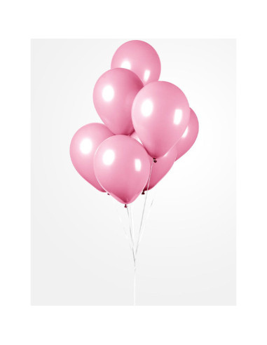 BALLONGER PINK 30CM 10P