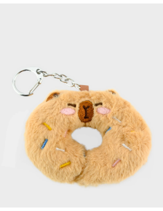 NYCKELRING DONUT CAPYBARA