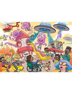 WASGIJ JR ALIEN INVASION 2