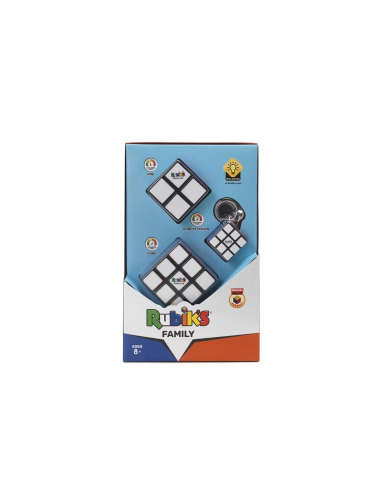 RUBIKS FAMILY 2X2 3X3 + KEYRING