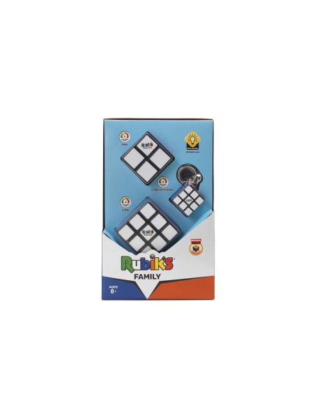 RUBIKS FAMILY 2X2 3X3 + KEYRING