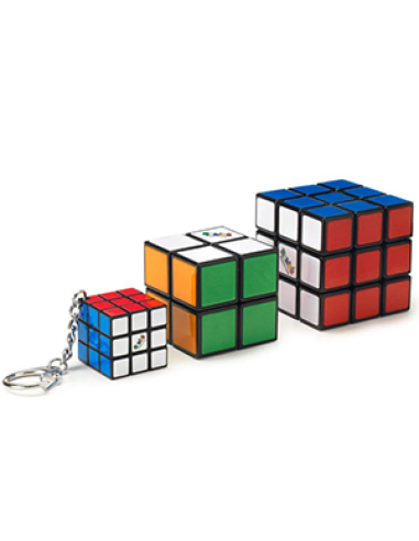 RUBIKS FAMILY 2X2 3X3 + KEYRING