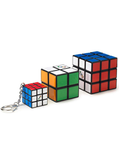 RUBIKS FAMILY 2X2 3X3 + KEYRING