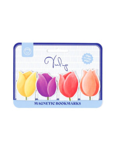 BOKMÄRKE MAGNET 4P TULPAN