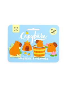 BOKMÄRKE MAGNET 4P CAPYBARA