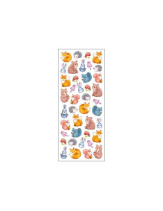 STICKERS SKOGENS DJUR
