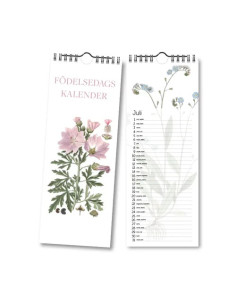 FÖDELSEDAGSKALENDER VÄXTER