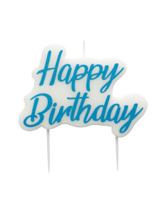 TÅRTLJUS HAPPY BIRTHDAY BLUE
