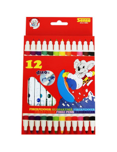 FIBERPENNOR DUBBELSPETS 12-P