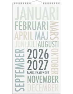 26-27 VÄGGKALENDER FAMILJ