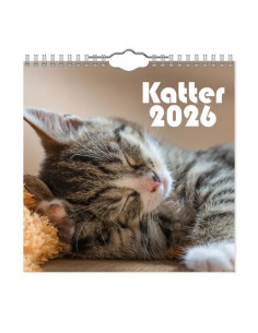 2026 VÄGGKALENDER KATT MINI