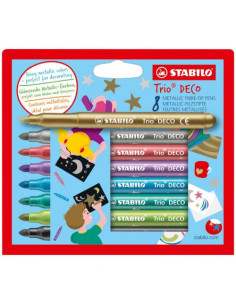 STABILO GLITTER 8PACK