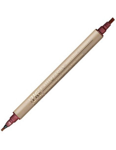 KALLIGRAFI-PENNA RÖD METALLIC