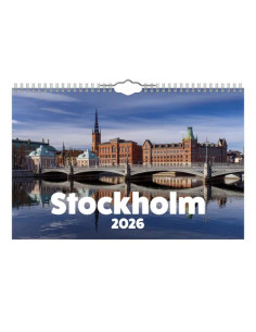 2026 VÄGGKALENDER STOCKHOLM