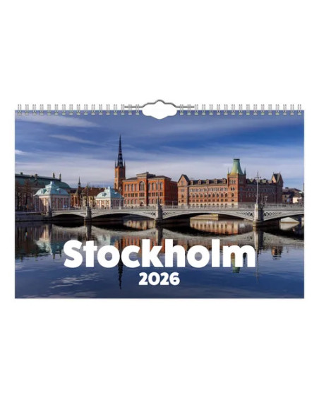 2026 VÄGGKALENDER STOCKHOLM