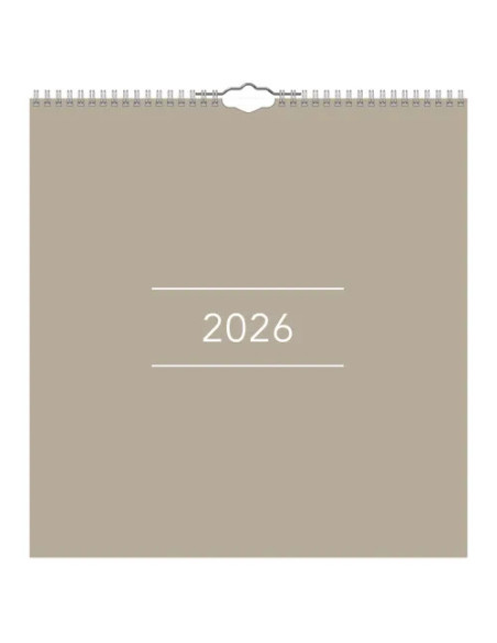 2026 VÄGGKALENDER CLEAN