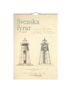 2026 VÄGGKALENDER SVENSKA FYRAR