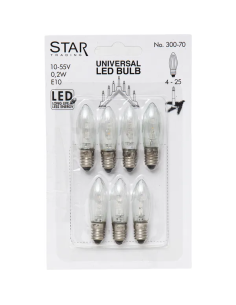 LAMPOR 7-ARMAD LJUSSTAKE 7-P LED