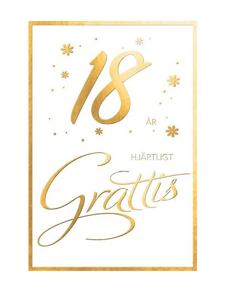 GRATTISKORT 18 ÅR
