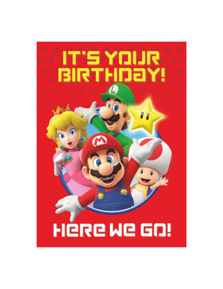 GRATTISKORT SUPER MARIO