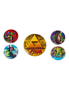 BADGEPACK ZELDA 5P