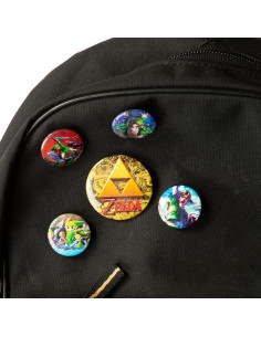 BADGEPACK ZELDA 5P 2