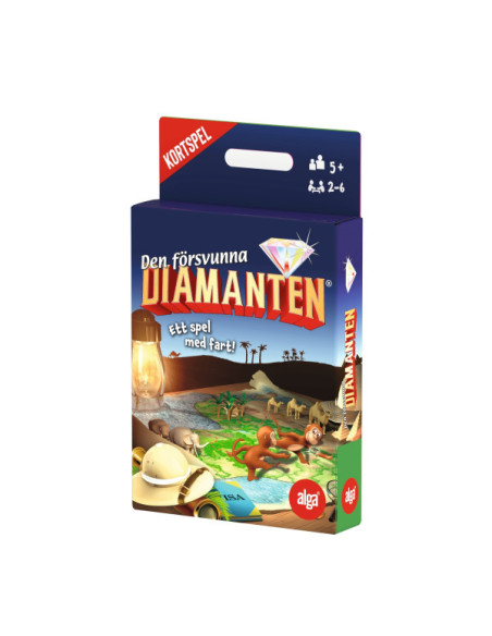 FÖRSVUNNA DIAMANTEN KORTSPEL